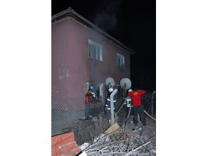 Kırıkkale'de ev yangını