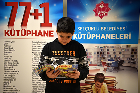 Kitapseverler yarıyıl tatilinde de kütüphanelere koşuyor