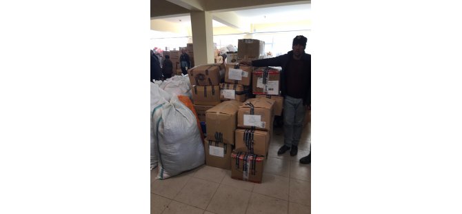 Kayak Federasyonundan depremzedelere yardım