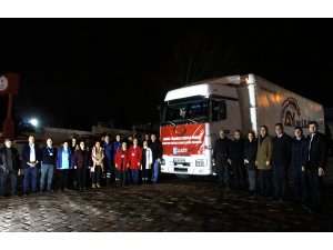 Silivri'den Sivrice'ye yardım