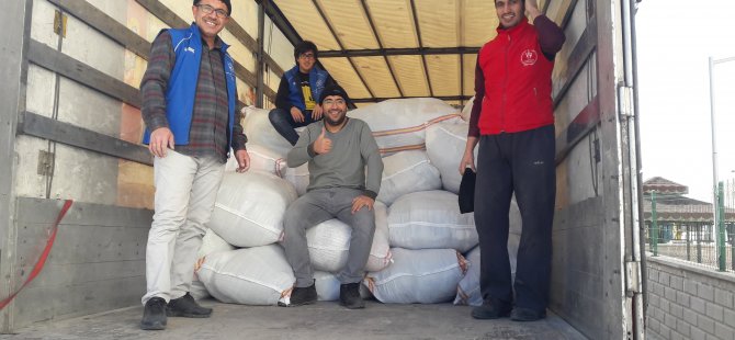 Karapınar'dan İdlib'e yardım tırı yola çıktı