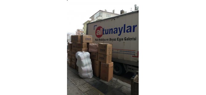 AK Parti Kızılcahamam İlçe Başkanlığından depremzedelere yardım