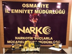 Osmaniye’de uyuşturucu operasyonu