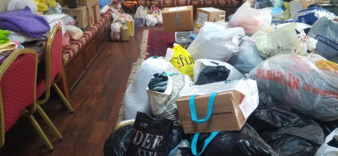 Nallıhan'dan depremzedelere yardım