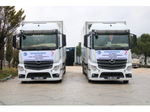 Marmarabirlik'ten deprem bölgesine 2 tır yardım