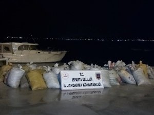 Isparta’daki kaçak 1 ton 250 kilogramlık kerevit avına 10 bin 788 lira ceza kesildi
