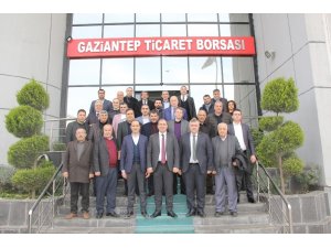 Antep fıstığı sektör temsilcileri GTB’de buluştu
