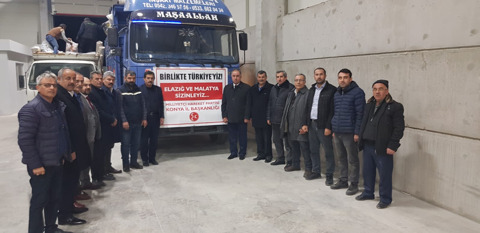 MHP Konya’dan Elazığ’a destek