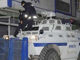 Polis noktasına saldırı