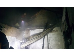 Köşk’te ikamet yangını
