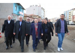 Altınok ve Öz Oltu’da nezaket ziyaretinde bulundular