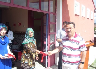 Akören'de sergi açılışı yapıldı