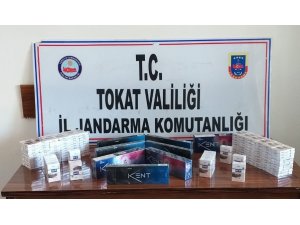 Yolcu otobüsünde 230 paket kaçak sigara ele geçirildi