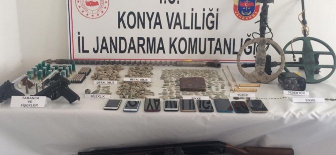 Konya ve Adana’da tarihi eser operasyonu: 11 gözaltı