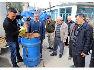 Tarlanıza Geliyoruz’ projesi ile üreticiler yerinde bilgilendiriliyor