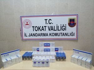 2 otobüs, 2 şahıs, 568 paket kaçak sigara