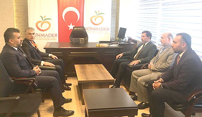 Hasan Kılca, Konya'daki Elazığ ve Malatya derneklerini ziyaret etti