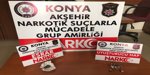 Akşehir'de uyuşturucu operasyonu haberleri bıktırdı!