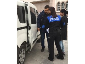 Hırsızlıktan hapse mahkum edilen kadın yakalandı