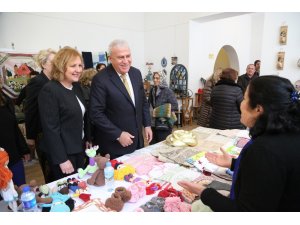 Aydın’ın girişimci kadınları el işi ürünlerini sergiledi