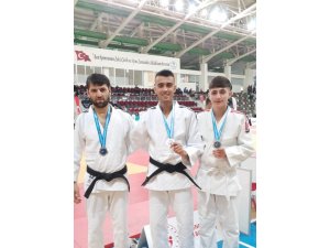 Diyarbakırlı judoculardan üç madalya