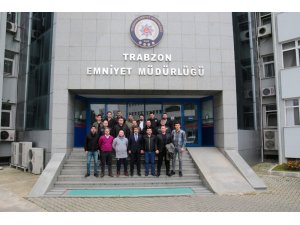 Trabzon Emniyet Müdürü Metin Alper, taraftarlarla bir araya geldi