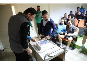 Erol Bulut’a sürpriz kutlama
