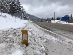 Karabük'te kar yağışı etkili oluyor