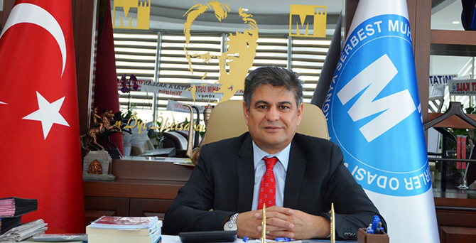 Konya SMMMO Başkanı Erdal'dan bayrak yırtan Yunan vekile tepki