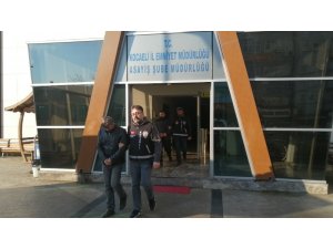 Çaldıkları 400 bin TL’lik kabloyu satan şüpheliler tutuklandı