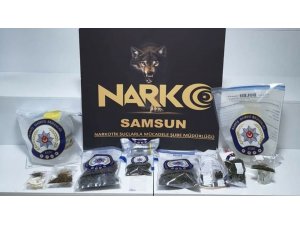 Samsun’da uyuşturucu operasyonu: 3 gözaltı