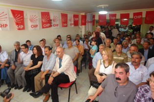 Ereğli'de CHP'ye 400 kişilik katılım