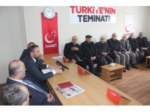 Saadet Partisi, çevre yolu sorununu gündeme aldı