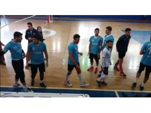 Alanya’da voleybol maçında gerginlik