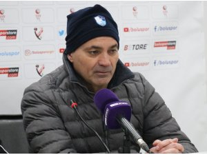 Boluspor - Erzurumspor maçının ardından