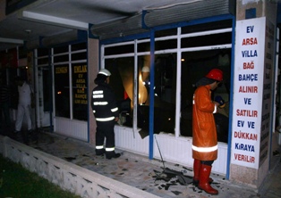 Klimadan sızan gaz bomba gibi patladı
