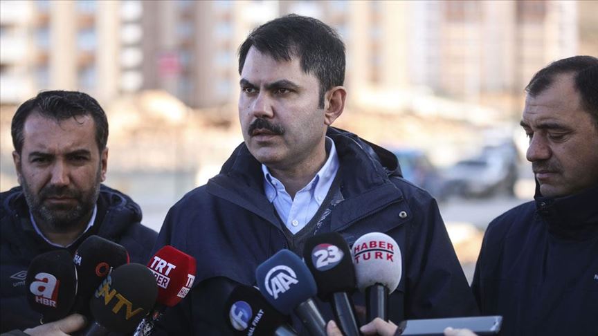 Çevre ve Şehircilik Bakanı Kurum Elazığ'daki son durumu değerlendirdi: