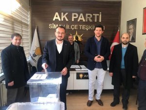 Simav AK Parti’de delege seçimi
