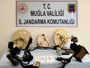 Ula’da tarihi eser ele geçirildi