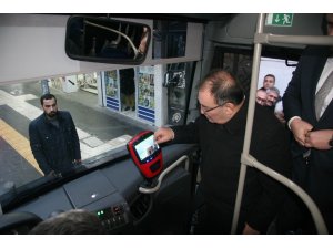 Kilis’te şehiriçi minibüslerde kart dönemi