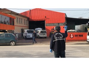 Fabrikanın çatısından düşen boya ustası öldü