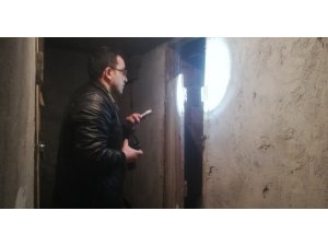 Odunluktan hızar makinesi çalındı