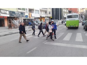 Okulların ilk gününde Büyükşehir Zabıtası görev başında