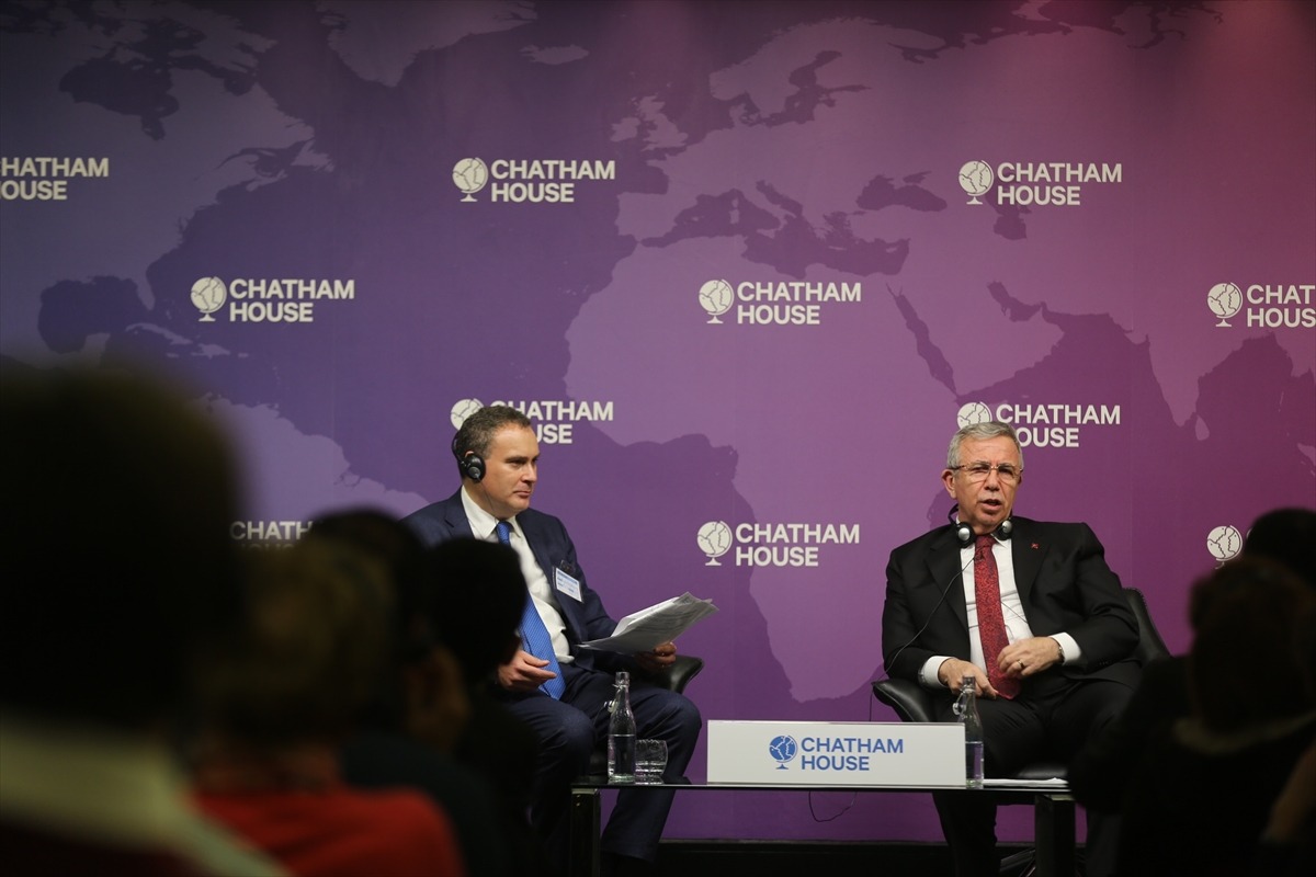 Mansur Yavaş Londra'da konuştu: PKK'ya taviz verilmemesi gerektiğini düşünüyorum