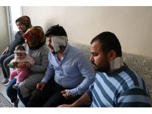 Yol verme kavgasında hamile kadın ve bebekleri bulunan aileye dehşeti yaşattılar