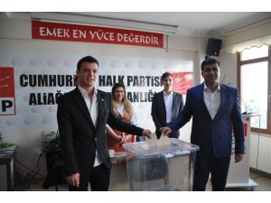 CHP Aliağa Gençlik Kollarında Ahmet Orhan dönemi