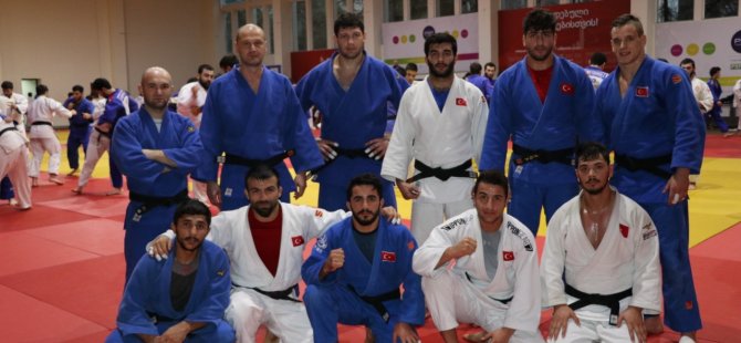 Milli judocular, Paris Grand Slam Turnuvası'na Tiflis'te hazırlanıyor