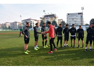 Cihat Arslan Manisa FK ile ilk antrenmana çıktı