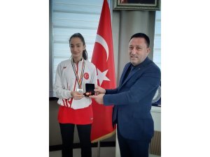 Bağlar Belediyesi’nin milli sporcusu Sena Kızılaslan Avrupa şampiyonasında
