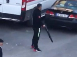 İzmir’in göbeğinde güpegündüz pompalı dehşet